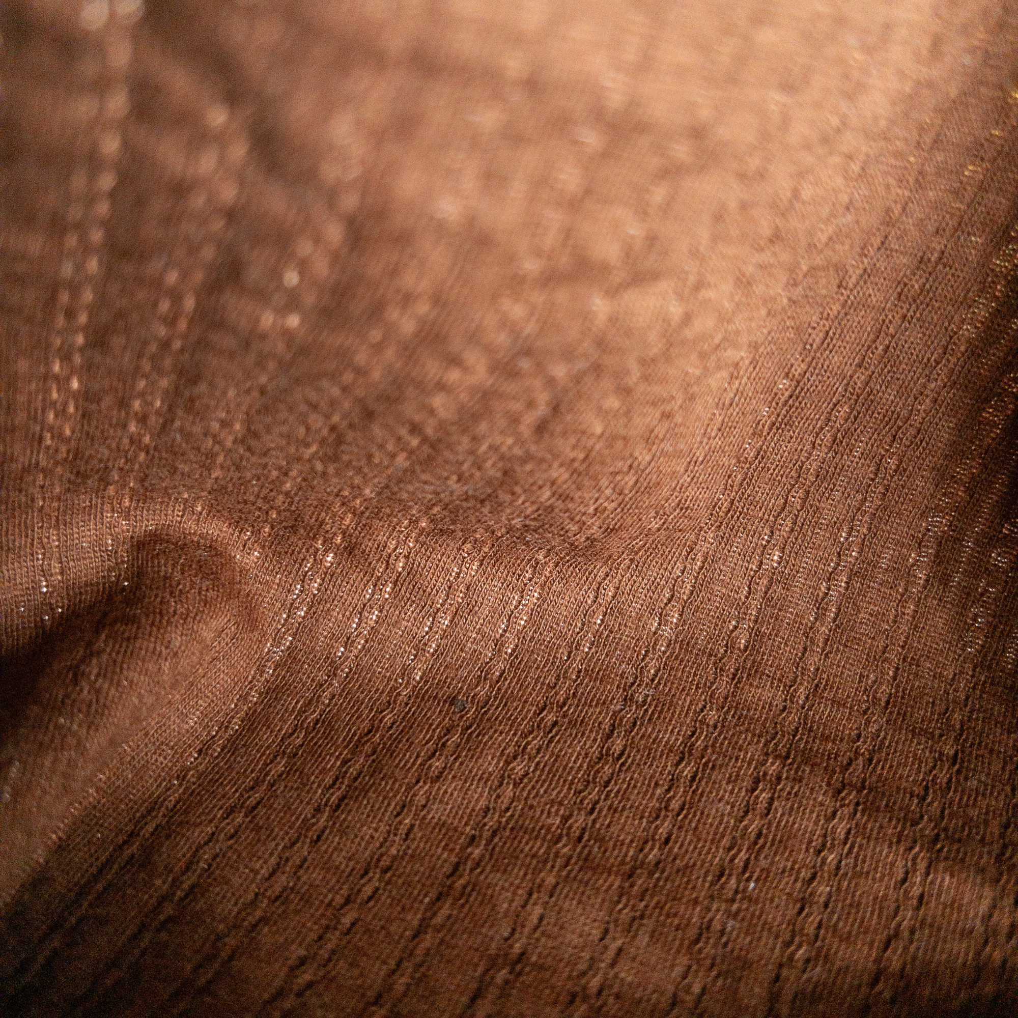 Aerotex Textured Polo - Coffee + Moss Shirt Collar