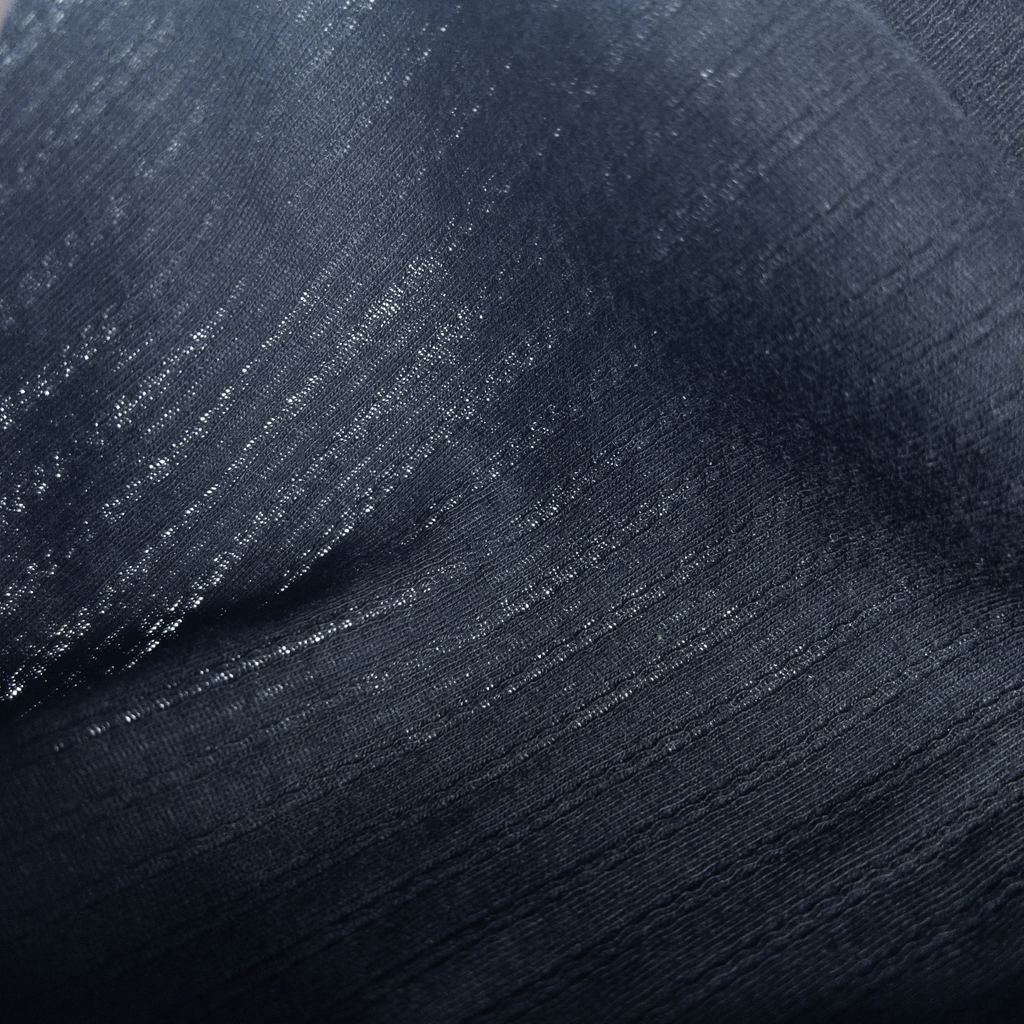 Aerotex Textured Polo - Black Shirt-Collar