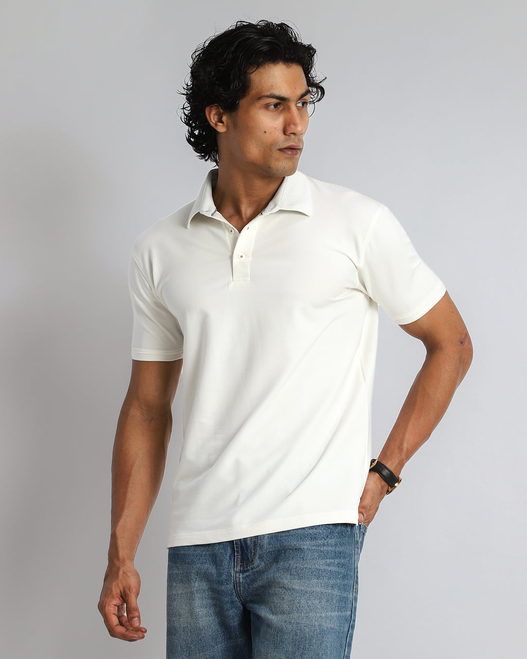 EverSharp Polo - No Ironing Needed - Butter Shirt Collar