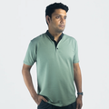 EverSharp Polo - No Ironing Needed - Nautica+Black Mandarin Collar