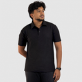 EverSharp Polo - No Ironing Needed - Black Shirt-Collar