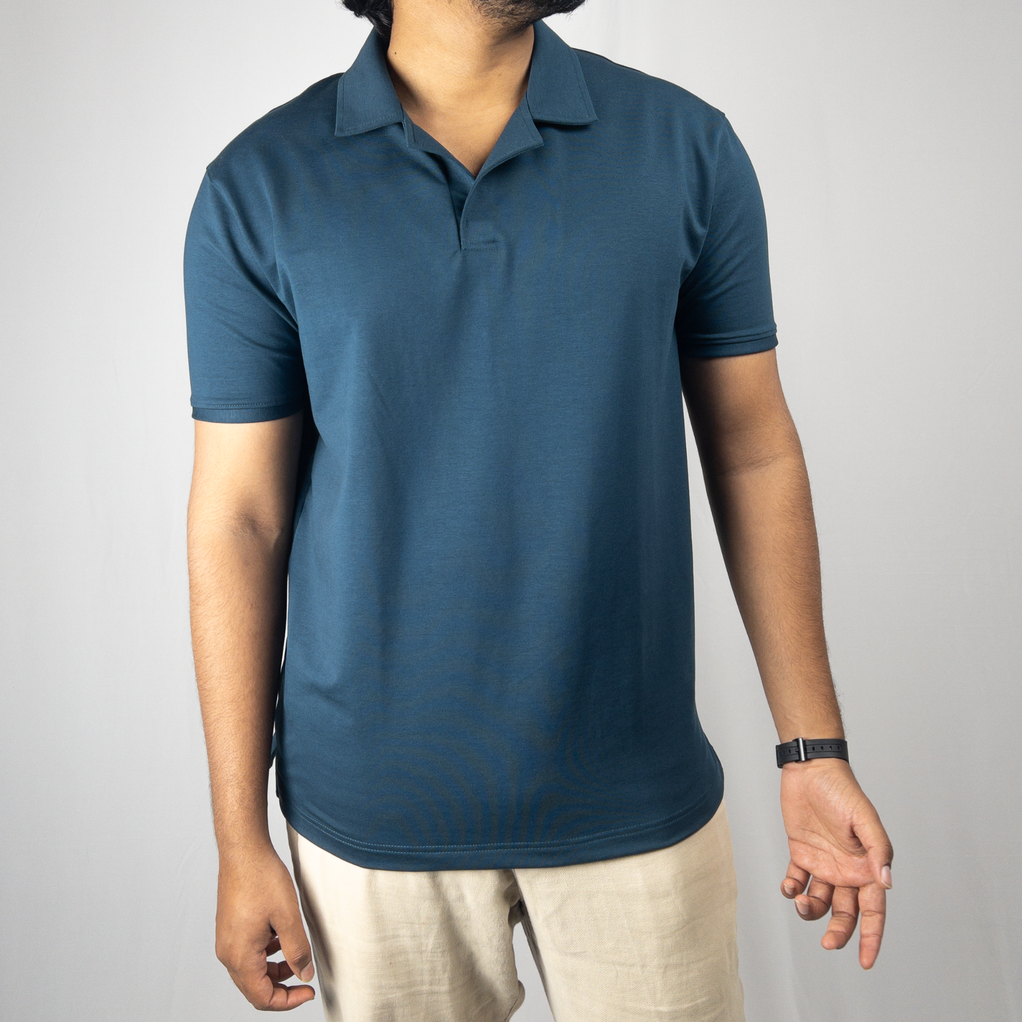 Airforce Cuban- Collar Polo