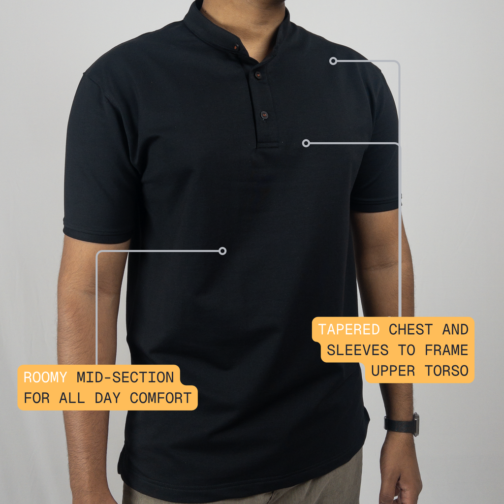 Black Mandarin Polo