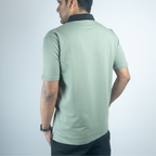Dual Tone Nautica-Black Shirt-Collar Polo