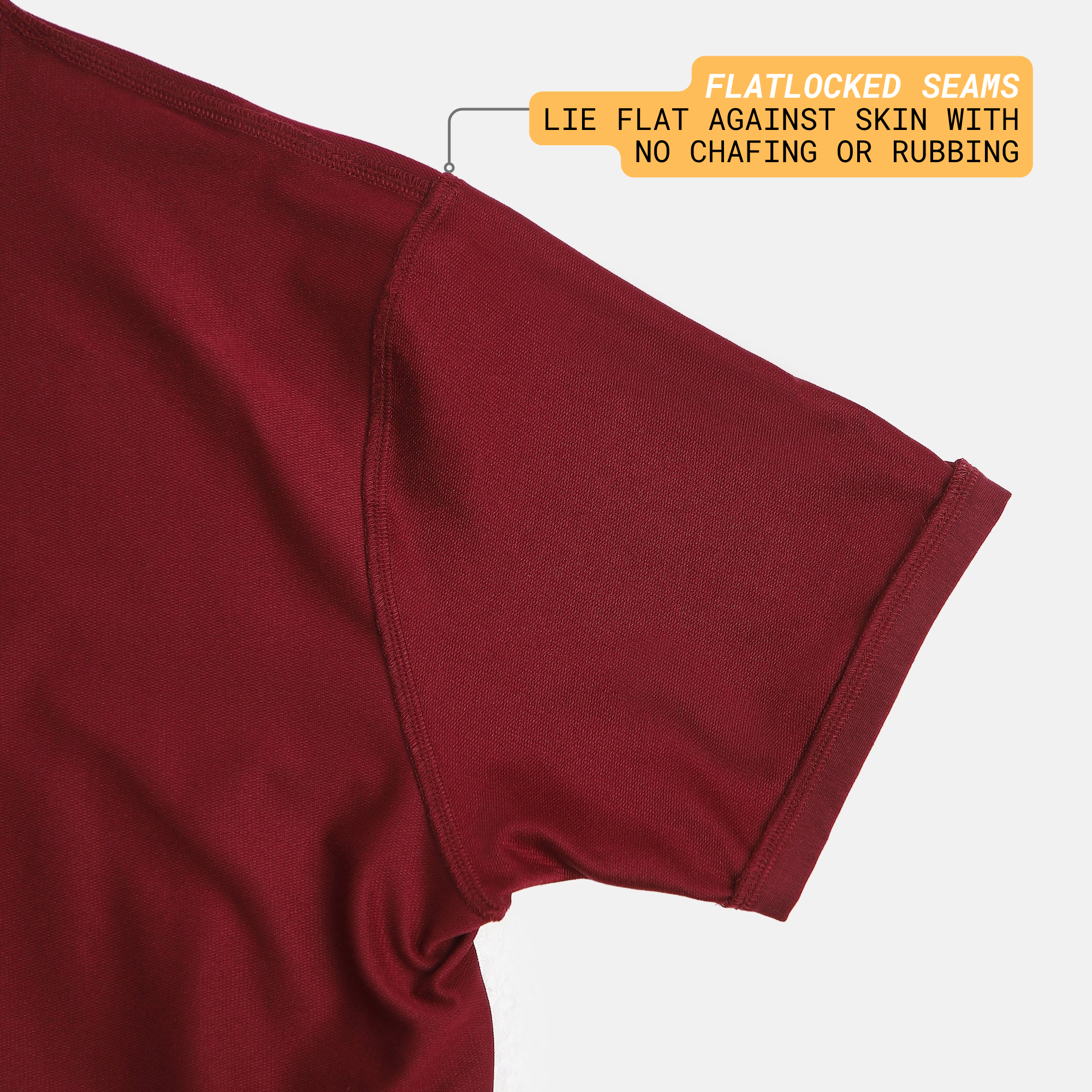 Burgundy Mandarin Polo
