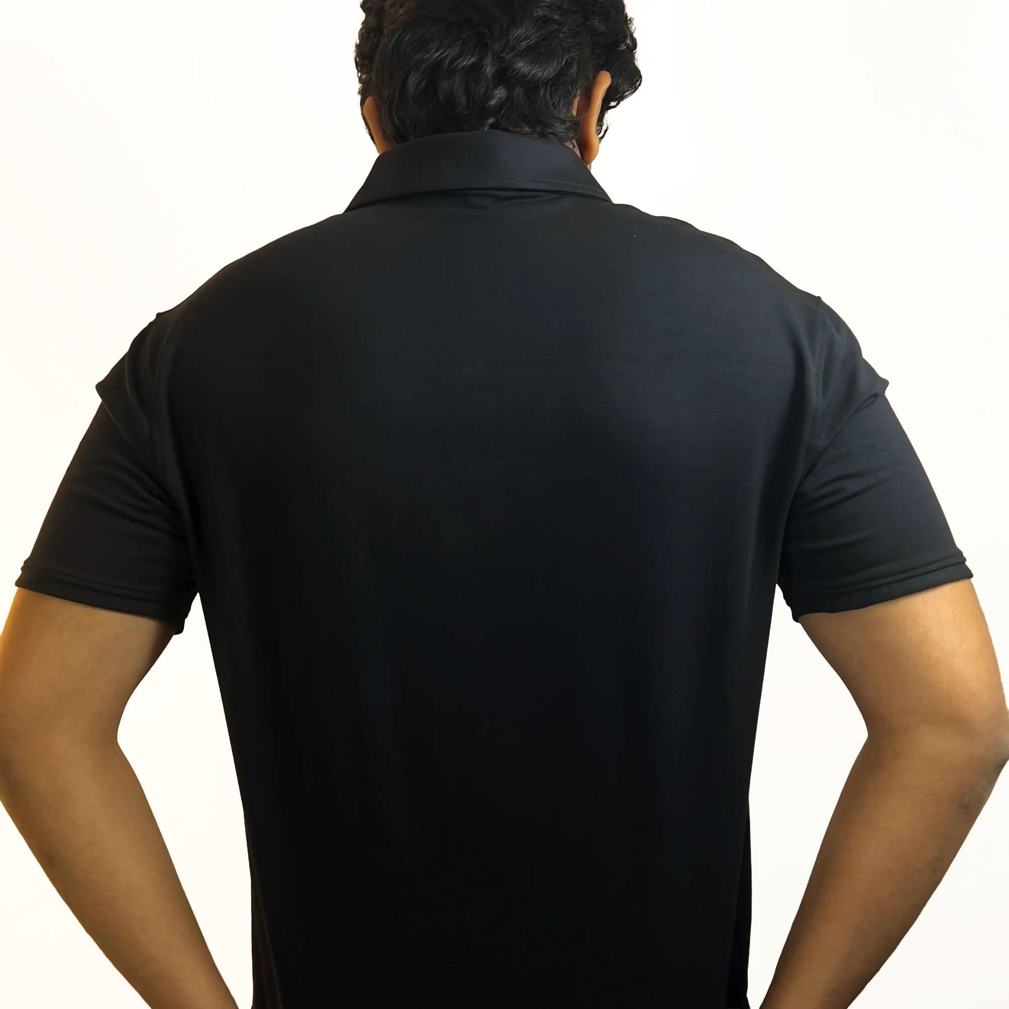 EverSharp Polo - No Ironing Needed - Black Shirt-Collar