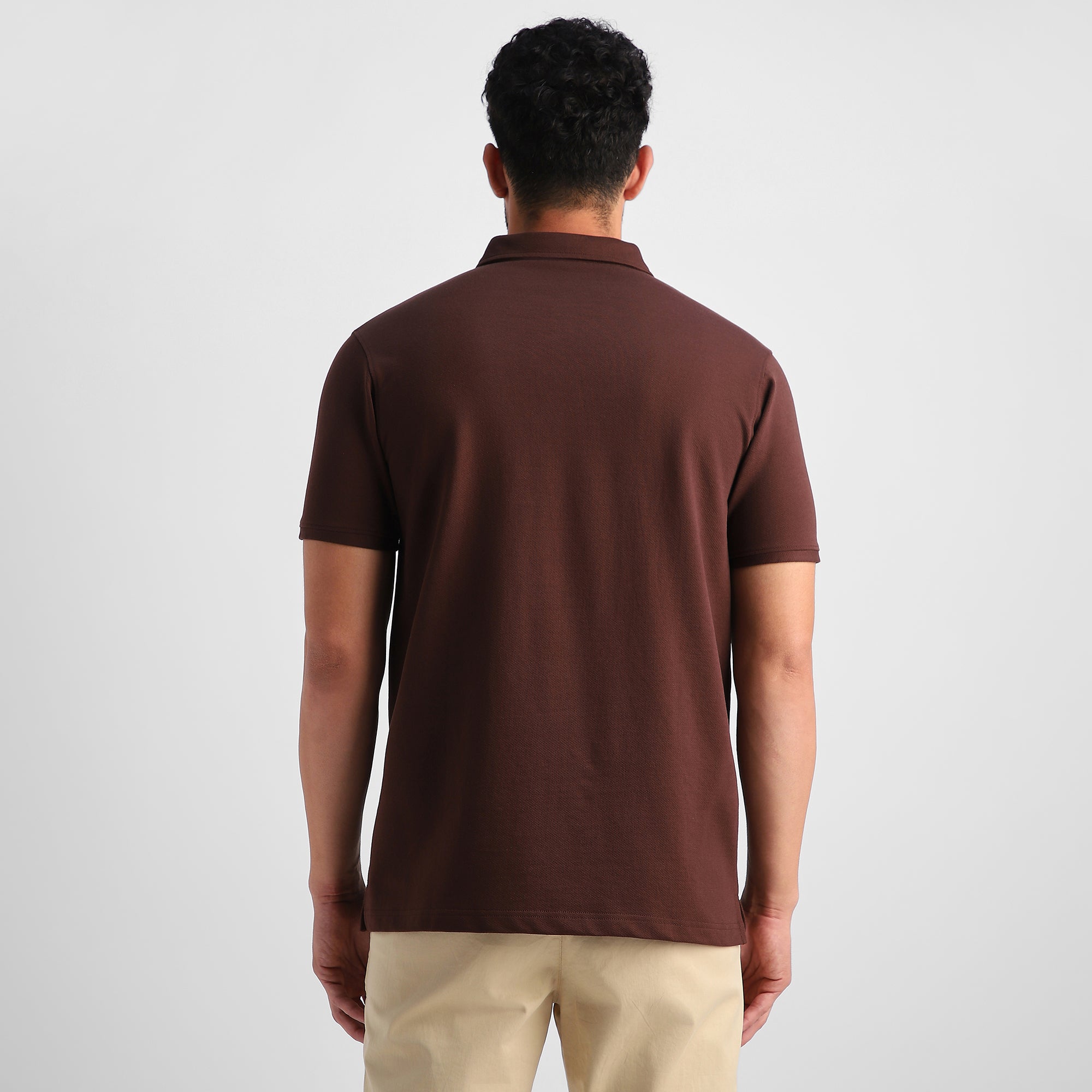 Coffee Shirt-Collar Polo