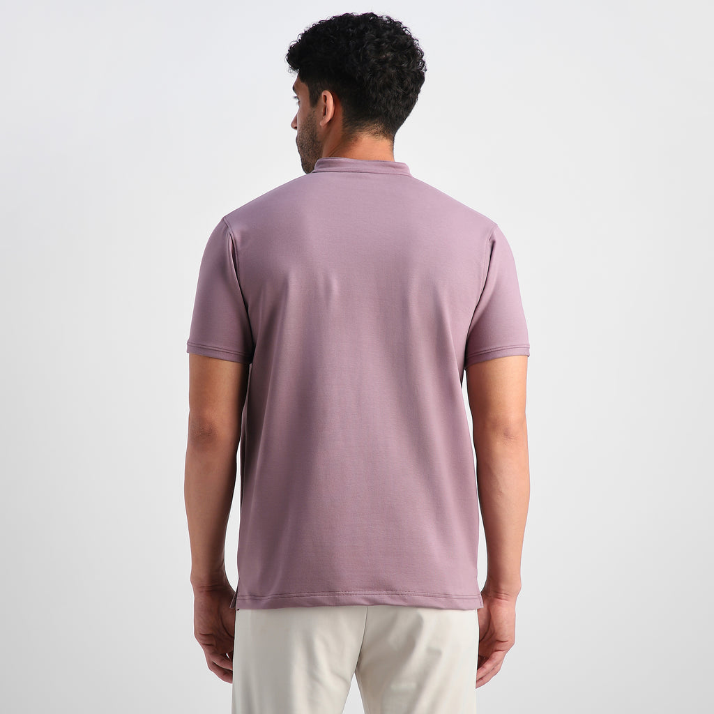 Mauve Mandarin Polo