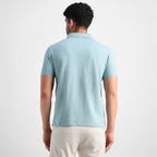 Sage Shirt-Collar Polo