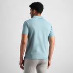 Sage V-Neck Polo