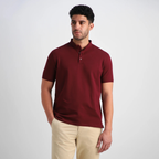 Burgundy Mandarin Polo