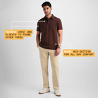 Coffee Shirt-Collar Polo