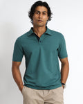 EverSharp Polo - No Ironing Needed - Emerald Shirt-Collar