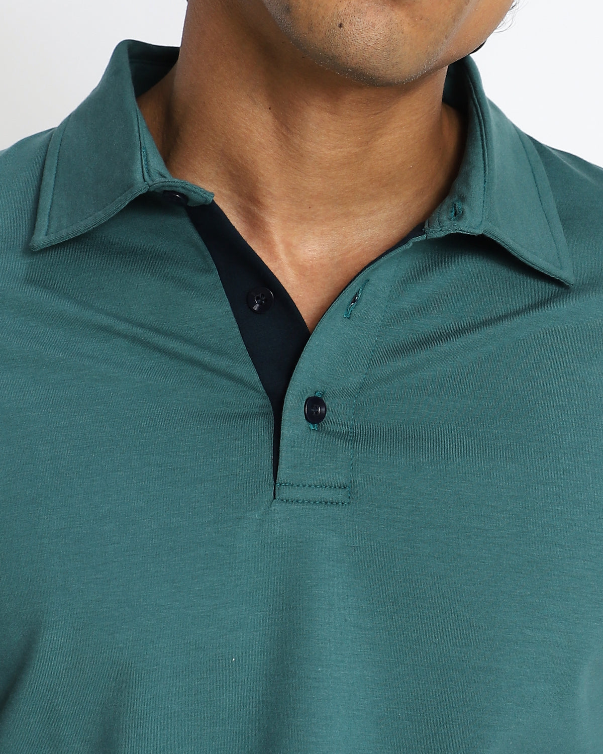 EverSharp Polo - No Ironing Needed - Emerald Shirt-Collar