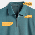Emerald Quarter-Zip Polo