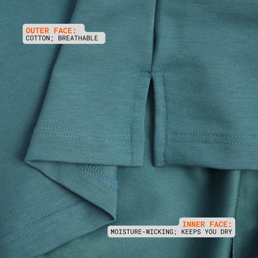 Emerald Quarter-Zip Polo