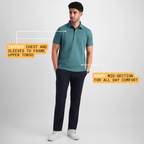 Emerald Shirt-Collar Polo