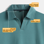 Emerald V-Neck Polo