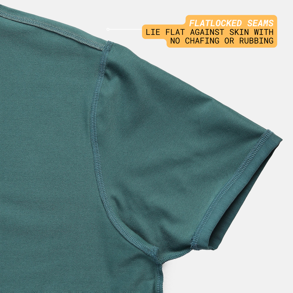 Emerald V-Neck Polo