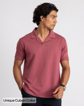 EverSharp Polo - No Ironing Needed - Rosewood Cuban Collar