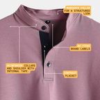 Mauve Mandarin Polo