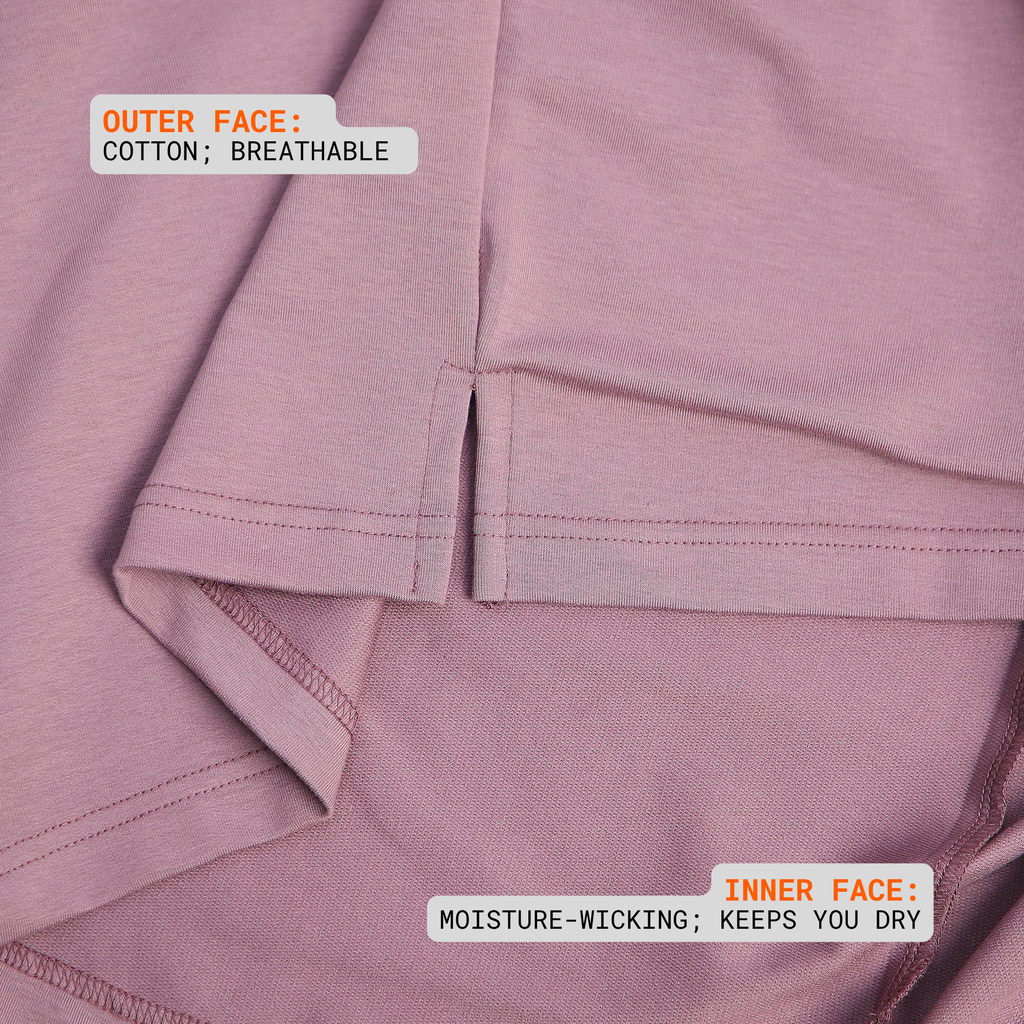 Mauve Mandarin Polo