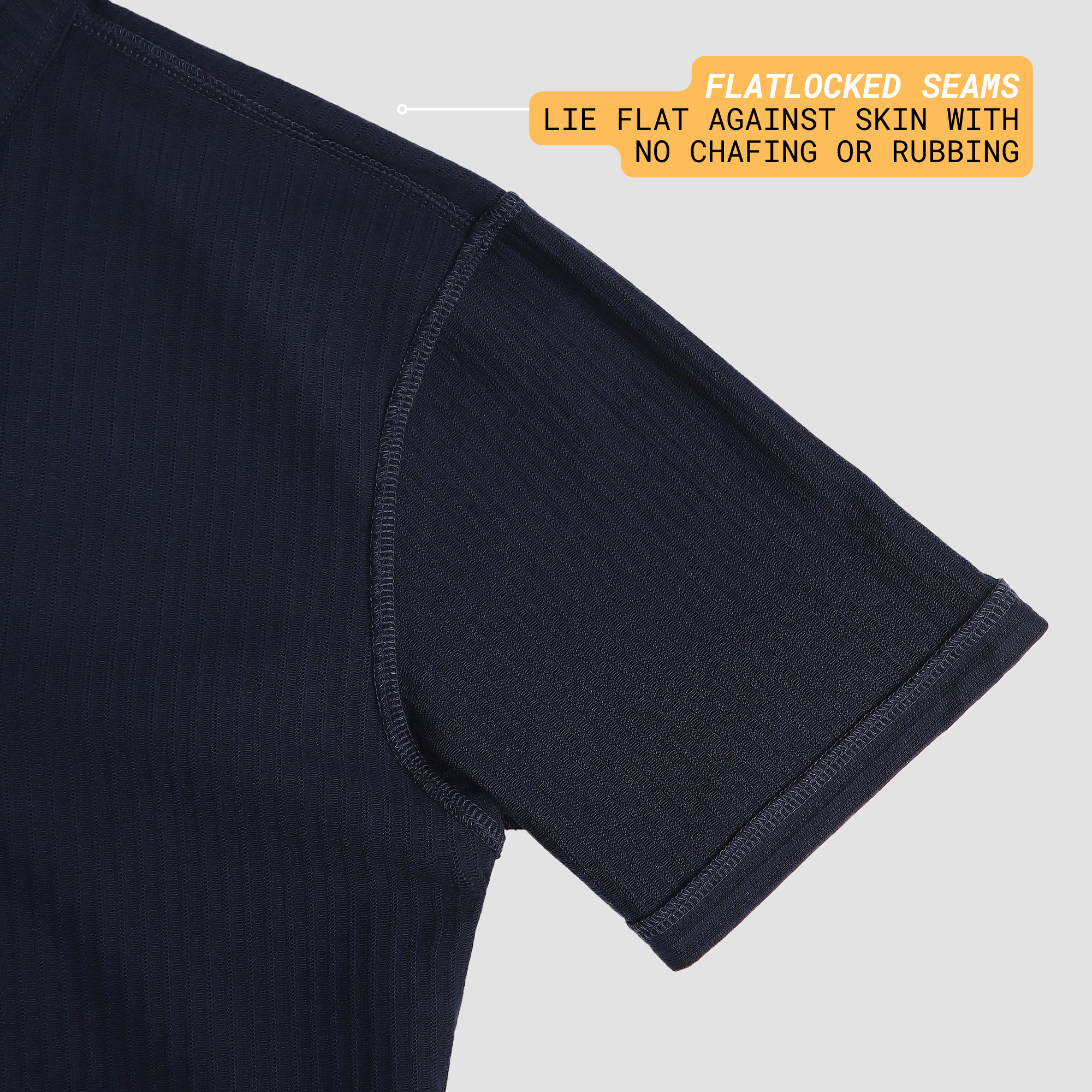 Navy Shirt-Collar Polo