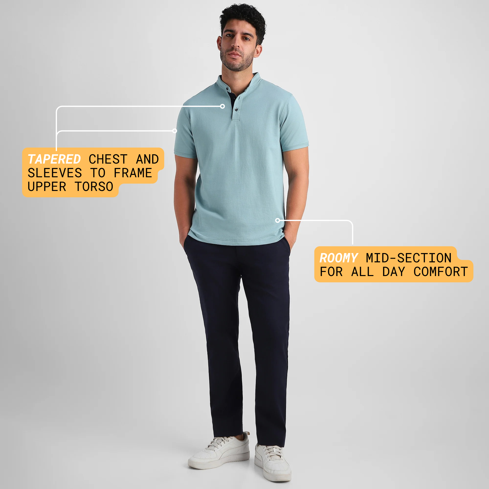 Sage Mandarin Polo