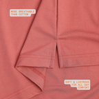 Salmon Flat-Collar Polo