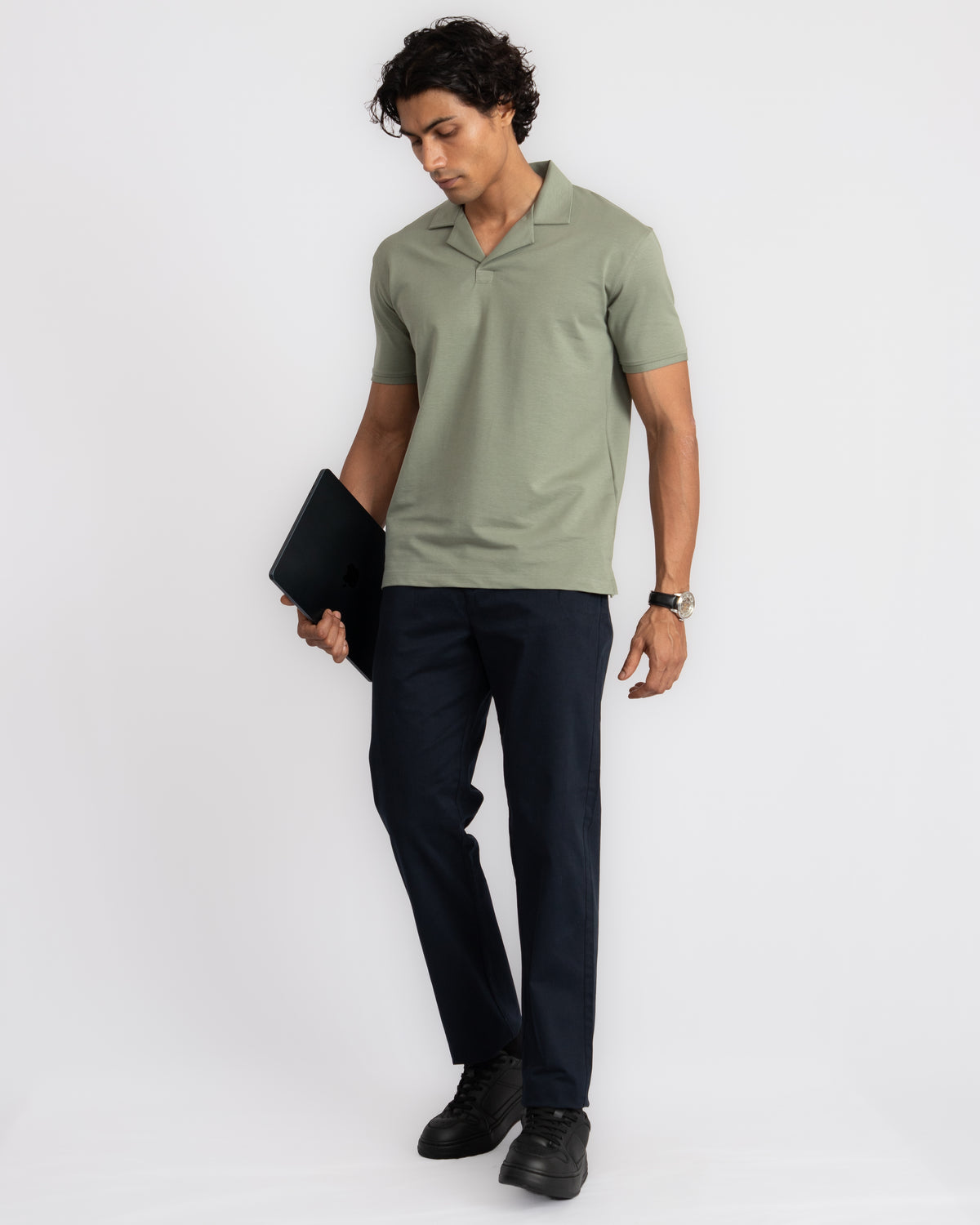 EverSharp Polo - No Ironing Needed - Nautica Cuban Collar