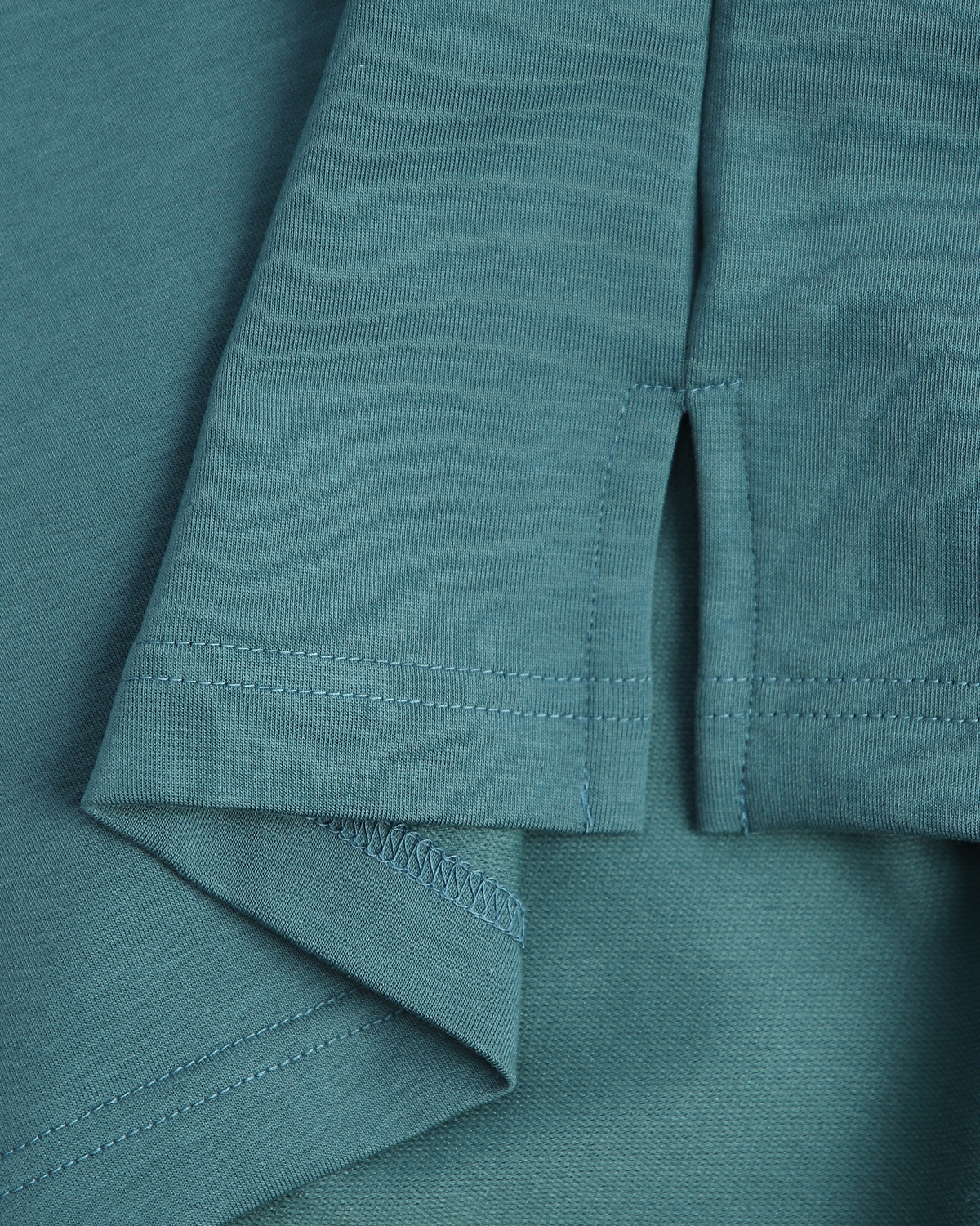 EverSharp Polo - No Ironing Needed - Emerald Quarter-Zip Collar