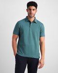 EverSharp Polo - No Ironing Needed - Emerald Shirt-Collar