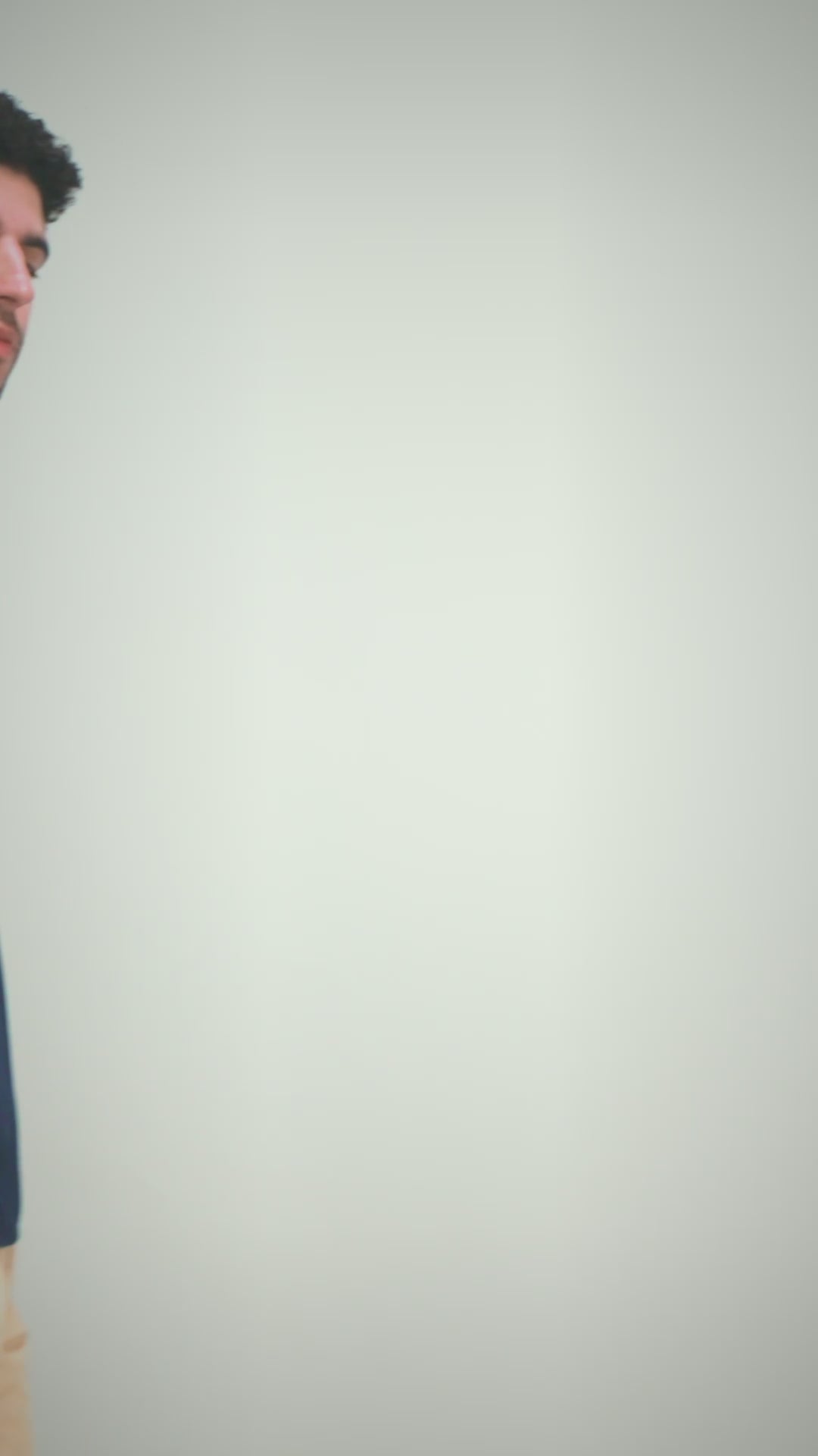 Navy Shirt-Collar Polo