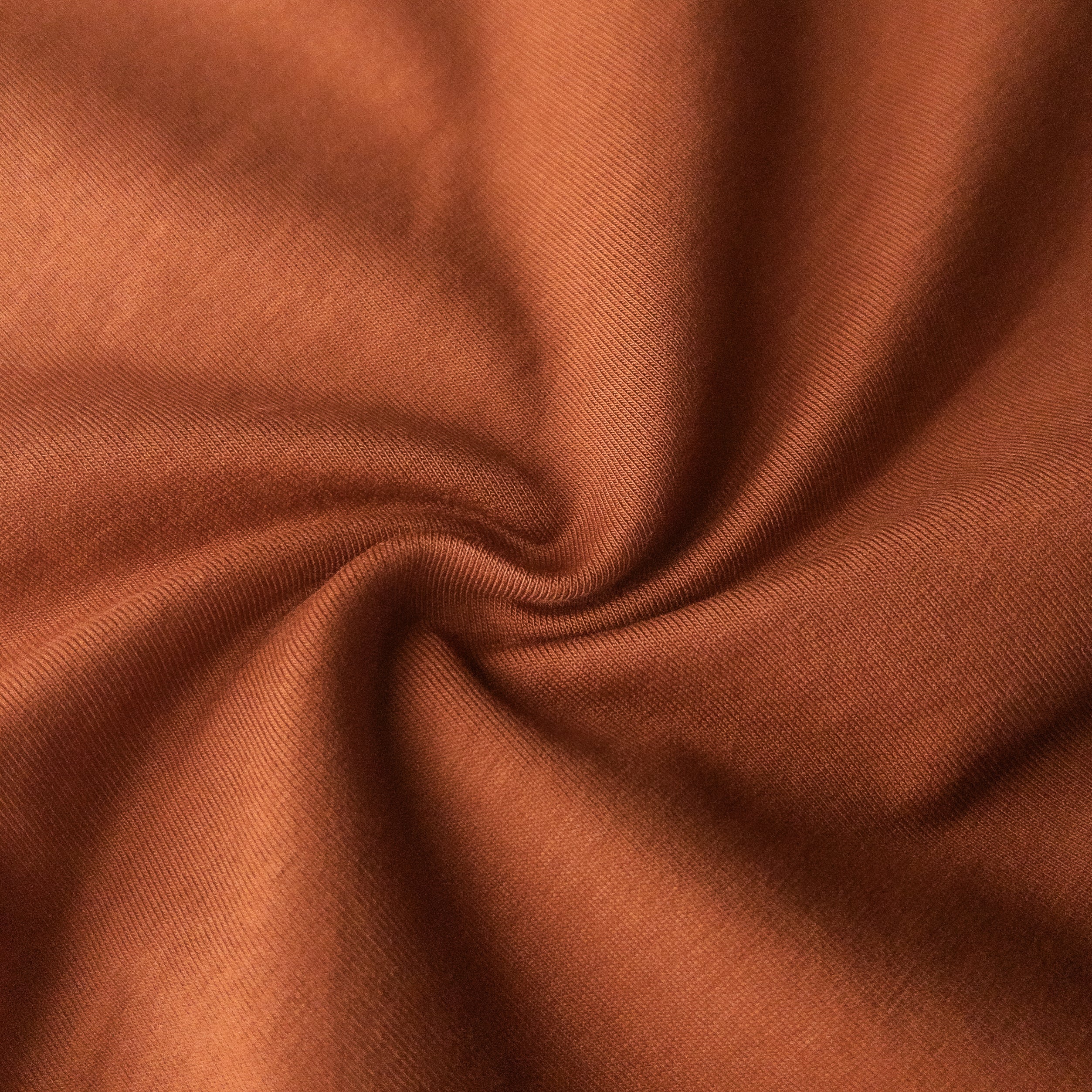 EverSharp Polo - No Ironing Needed - Rust + Navy V-Neck Collar
